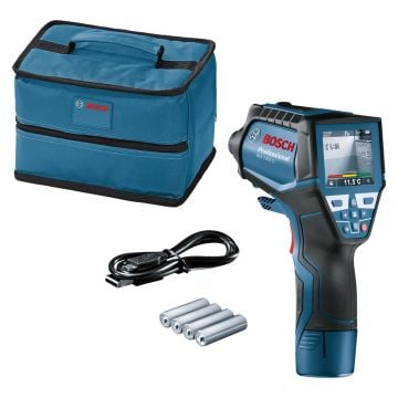 Bosch Professional GIS 1000 C Thermal Detector Imager Measuring Tool Inc 4x AA Batts 0601083370