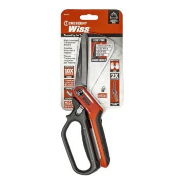 Crescent Wiss CW11TM 279mm/11" Heavy-Duty Titanium Coated Single Ring Tradesman Shears