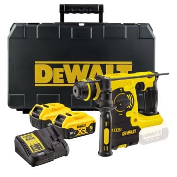 DeWalt DCH253P2 18v XR SDS+ Plus Rotary Hammer Drill Inc 2x 5.0Ah Batts