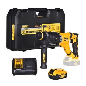 DeWalt DCH263P1-GB 18v XR 28mm Brushless SDS+ Plus Hammer Drill Inc 1x 5.0Ah Battery