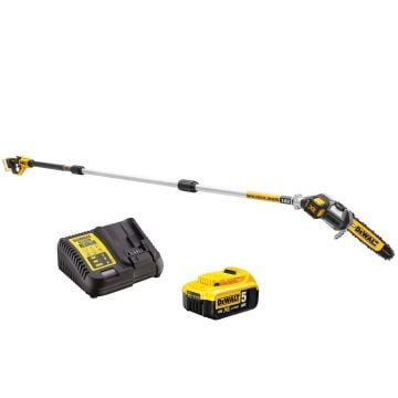 DeWalt DCMPS567P1-GB 18v XR Brushless Pole Saw Inc 1x 5.0Ah Battery
