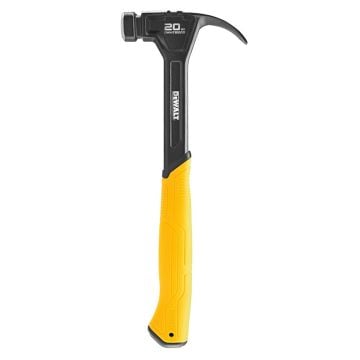 DeWalt DHT051009 Curve Claw Smooth Face Hammer 567g / 20oz