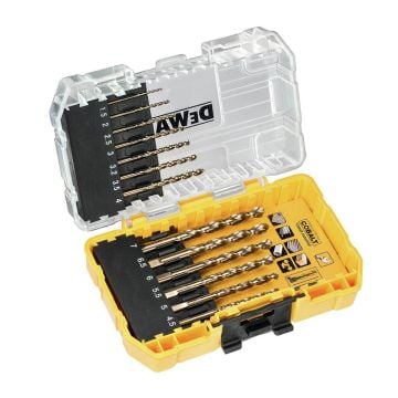 DeWalt DT4968-QZ EXTREME HSS Cobalt TOUGHCASE Drill Bit Set x13 Pcs