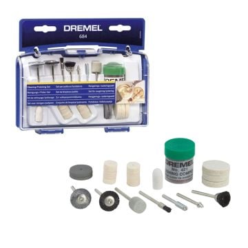 Dremel 684 Cleaning/Polishing Accessory Set x20 Pcs 26150684JA