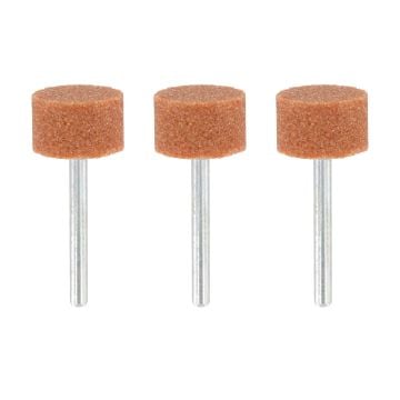 Dremel 932 Aluminium Oxide Grinding Stone 9.5mm x3 Pcs 26150932JA 