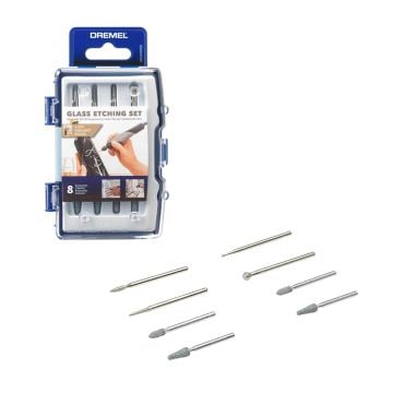 Dremel 682 Glass Etching Accessory Set x8 Pcs 2615C682JA