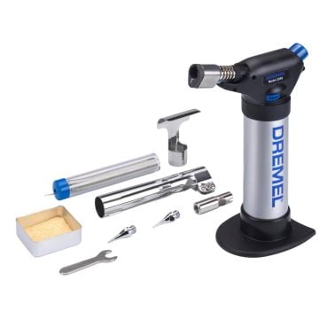 Dremel VersaFlame 2200-5 Cordless Multifunctional Butane Torch Kit Inc Accessories