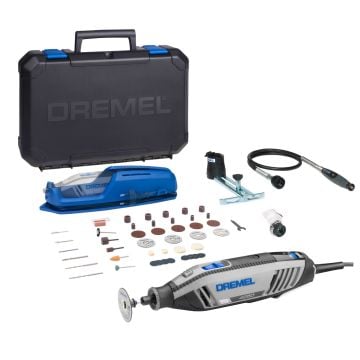 Dremel 4250-3/45 Corded Rotary Multi Tool Kit 240v Inc 45x Accessories & 3x Attachments