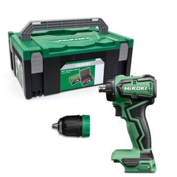 HiKOKI DS18DDQW2Z 18v Brushless 5-In-1 Drill Driver Body Only In Carry Case