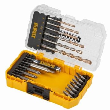 DeWalt DT70712-QZ Extreme TOUGHCASE Masonry Drill Driver Set x19 Pcs