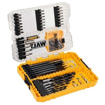 DeWalt DT70758-QZ x57 Pc Drill Driver Bit Set With Brad Point & Extreme Flatwood Bits