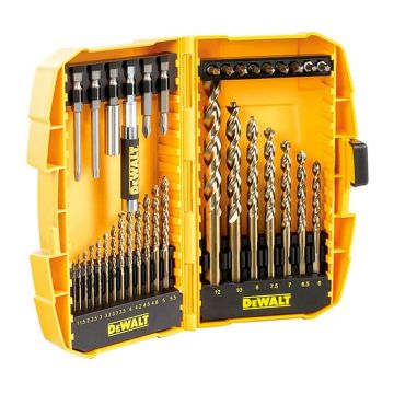 DeWalt DT7938B-QZ High Performance Extreme 2 TOUGHCASE Metal Drill Bit Set x36 Pcs