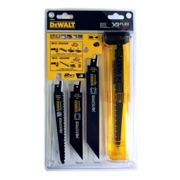 DeWalt DT99551-QZ XR Xtreme Runtime Reciprocating Saw Blade Set 8 Pcs
