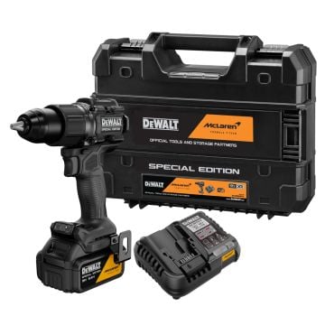 DeWalt x McLaren F1 DCD86MP1T 18v XR Brushless Combi Drill Inc 1x 5Ah Batteries