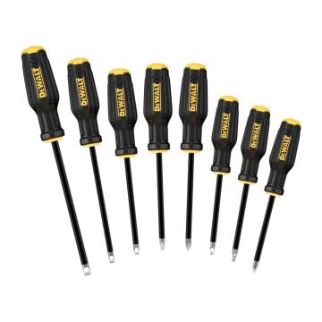 DeWalt DHT065102 TOUGHSERIES Screwdriver Set x8 Pcs