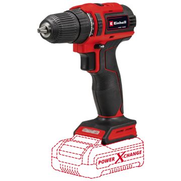Einhell TE-CD 18/40 Li BL-Solo 18v Power X-Change Cordless Brushless Drill Driver Body Only