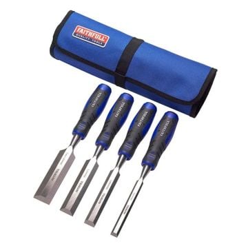Faithful WCSGS4CR Chisel Set x4 Pcs