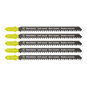Fein CV 90 T3 SW SC Wood Jigsaw Blade x5 Pcs 63503181010