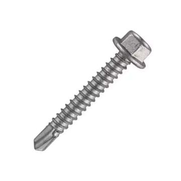 Ferrotek HC55025F Steel To Steel Heavy Section Self Drilling Screw 5.5 x 75mm x100 Pcs