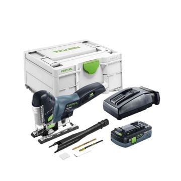 Festool 576526 CARVEX 18v Pendulum Jigsaw PSC 420 HPC 4,0 EBI-Plus Inc 1x 4.0Ah Battery