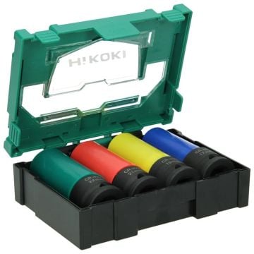 HiKOKI 40030039 Impact Socket Wheel Nut Set x4 Pcs