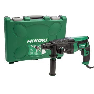HiKOKI DH26PX2 26mm SDS+ Plus Rotary Hammer Drill In Carry Case