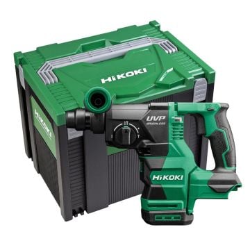 HIKOKI DH3628DAW2Z 36v MULTI VOLT SDS+ Brushless Rotary Hammer Body Only In Carry Case
