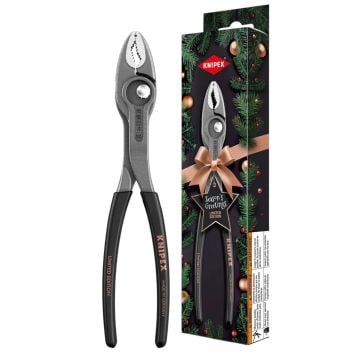 Knipex 82 01 200 S02 Limited Edition Christmas TwinGrip Front & Side Gripping Pliers 200mm
