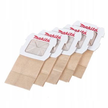 Makita 194746-9 Paper Dust Bag Set For BO5030 / DBO480 / DBO481 x5 Pcs