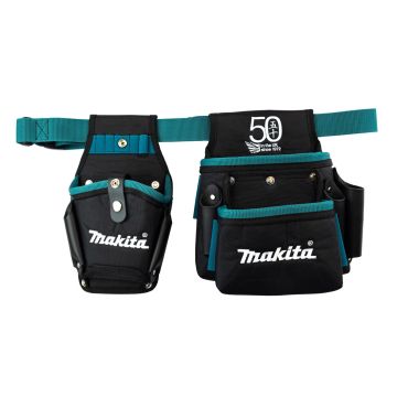 Makita 50th Anniversary Logo BCD Tool Belt & Pouch Set 66-050