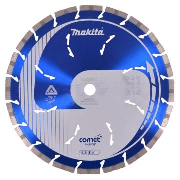 Makita B-13546 Comet Rapide Dry & Wet 300mm Diamond Wheel 