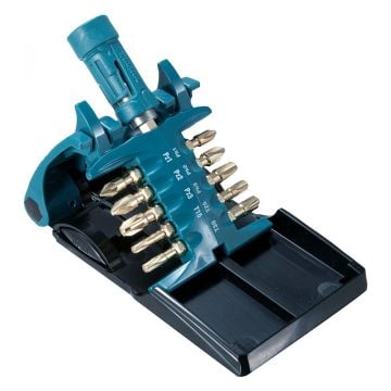 Makita B-30754 Impact Gold Xtreme Torsion Driver Bit Set inc Ultra Mag Holder x11 Pcs