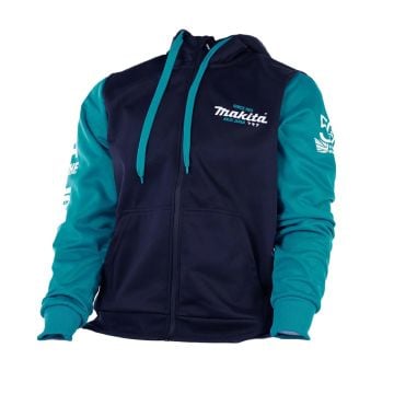 Makita XGT Black & Teal 'Get The Job Done' Hoodie Extra Extra Large