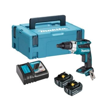 Makita DFS251RTJ 18v LXT Brushless TEK Screwdriver Inc 2x 5.0Ah Batts