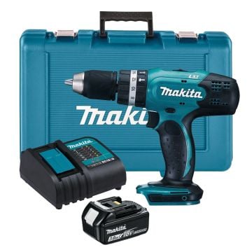 Makita DHP453SF 18v LXT Combi Drill Inc 1x 3.0Ah Battery In Carry Case