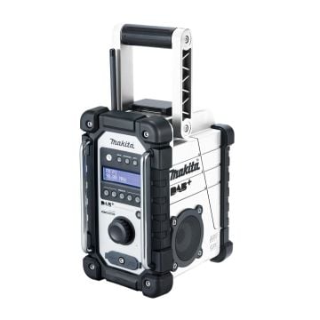 Makita DMR110NW 18v LXT / 12v MAX CXT DAB+ Digital Job Site Radio White