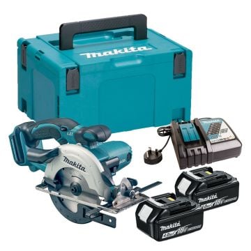 Makita DSS501RMJ 18v LXT Circular Saw 136mm inc 2x 4.0Ah Batteries