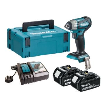 Makita DTW180RMJ 18v LXT 3/8" Brushless Impact Wrench Inc 2x 4.0Ah Batts