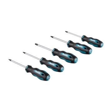 Makita E-10534 Torx Screwdriver Set x5 Pcs