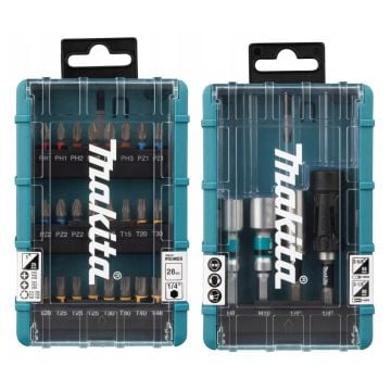 Makita E-25068 Impact Premier Torsion Bit Set x28 Pcs