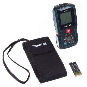 Makita LD080PI 80m Laser Distance Rangefinder With Inclination Sensor Inc 2x AA Batteries
