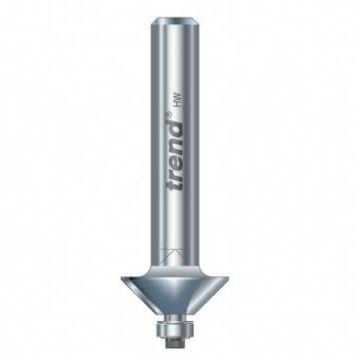Trend MB/05X1/4TC Mini guided chamfer 45 degree x 14.3mm dia.