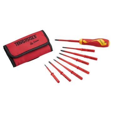 Teng Tools MDV909N Interchangeable Insulated Screwdriver Set x9 Pcs
