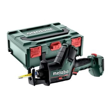 Metabo SSE 18 LTX BL Brushless Compact Reciprocating Saw Body Only In metaBOX 145 Carry Case