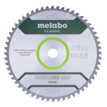 Metabo 628693000 Circular Saw Blade 305mm x 30mm 56T