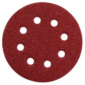 Metabo 631584000 P40 Hook & Loop Sanding Discs 125mm x25 Pcs