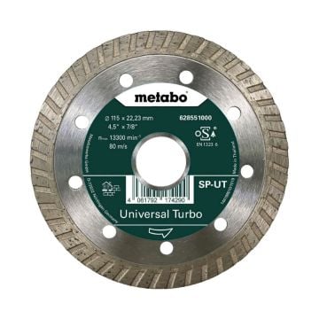 Metabo 628551000 Diamond 115 x 22.23mm SP-UT Cutting Disc