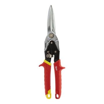 Milwaukee 48224537 Metal Extra Long Cut Straight Aviation Snips