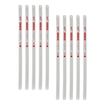 Milwaukee 4932493923 300mm / 12" 24TPI Hacksaw Replacement Blades x10 Pcs