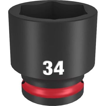 Milwaukee 4932500300 34mm 1/2" Sq. SHOCKWAVE Impact Socket